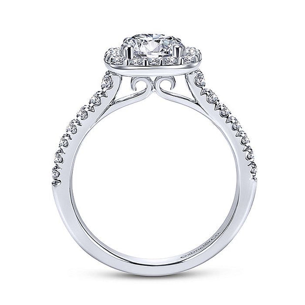 GABRIEL & CO "Classic" Engagement Ring