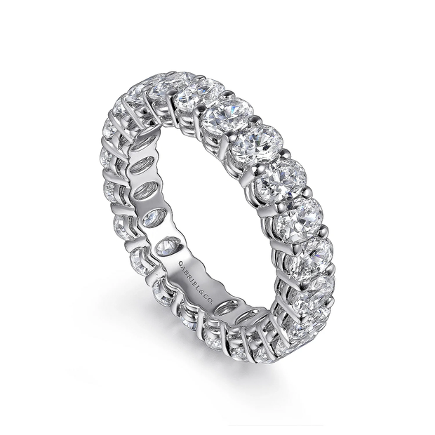 GABRIEL & CO "Contemporary" Eternity Band