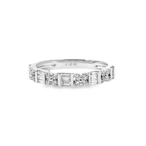 White Gold Diamond Wedding Band