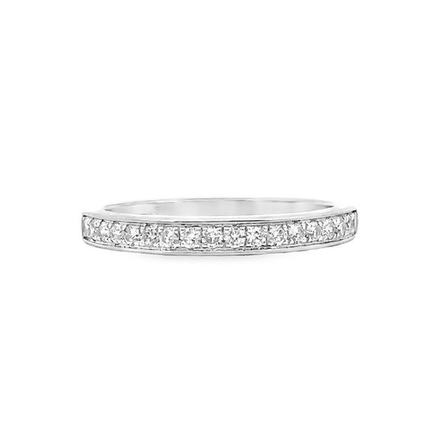 White Gold Diamond Wedding Band