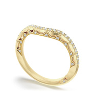 Tacori "Lunetta Crescent" Wedding Band