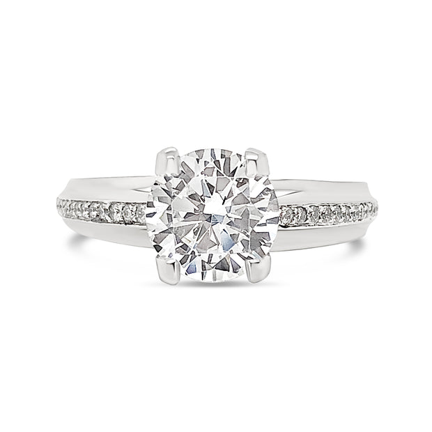 Michael Bondanza Diamond Engagement Ring