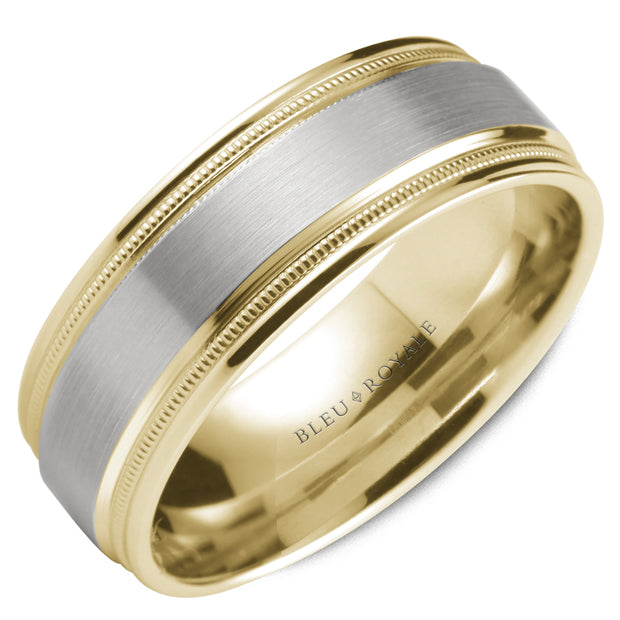 Bleu Royale "Legacy" Men's Wedding Band