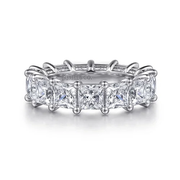 GABRIEL & CO "Contemporary" Eternity Band