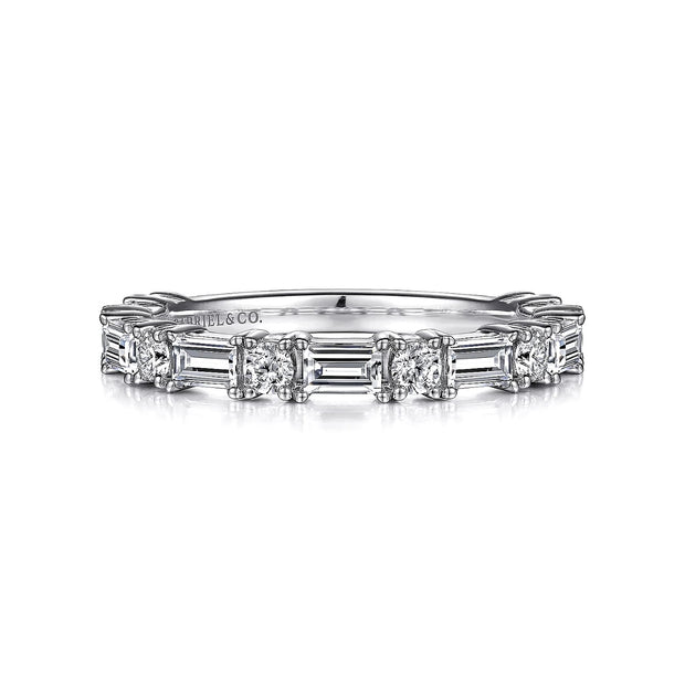 GABRIEL & CO "Contemporary" Wedding Band