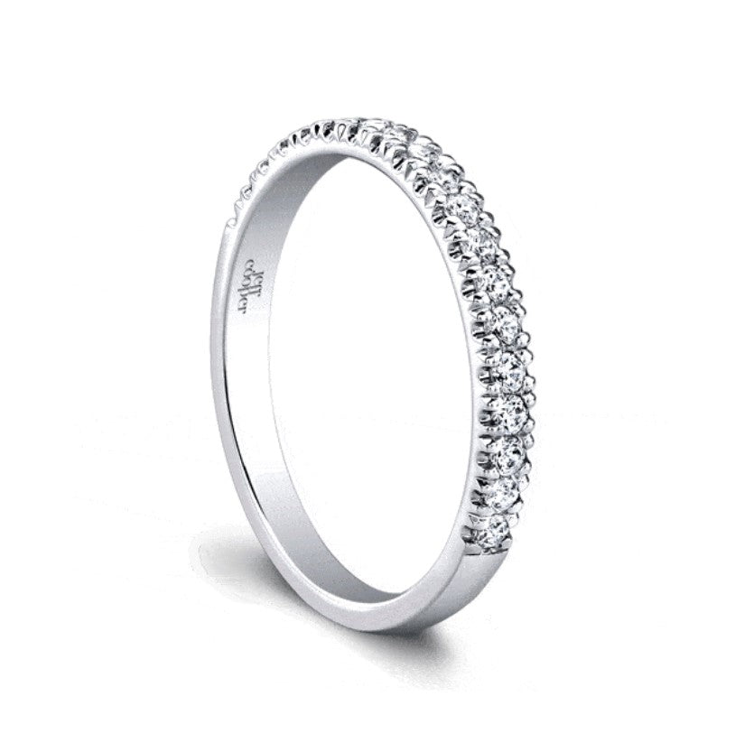 Unique 0.9ct VS2 Diamond Edge Eternity Wedding Band Men's Ring