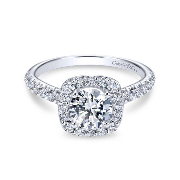 GABRIEL & CO "Classic" Engagement Ring