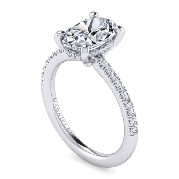 GABRIEL & CO "Classic" Engagement Ring