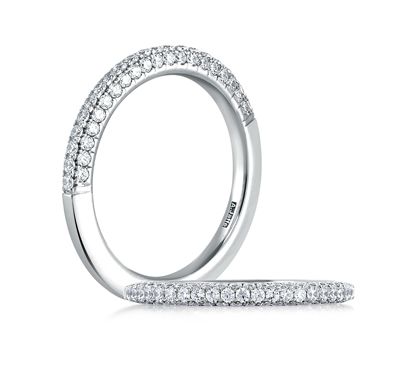 A. JAFFE Diamond Wedding Band