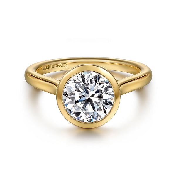 GABRIEL & CO "Contemporary" Engagement Ring