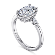 GABRIEL & CO "Classic" Engagement Ring