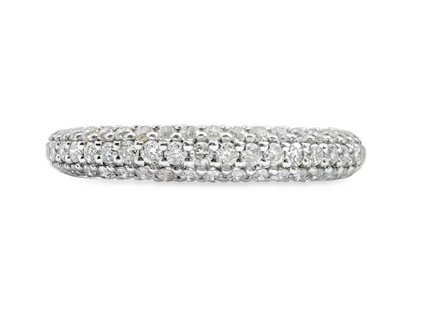 White Gold Diamond Wedding Band