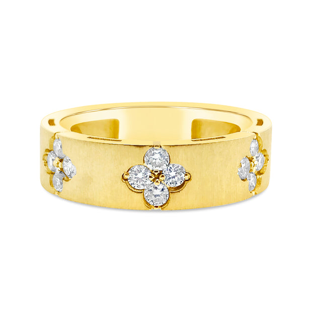 Yellow Gold Diamond Fashion Band