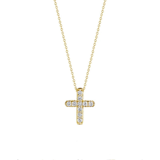 Verragio "Veritage" Diamond Cross Pendant