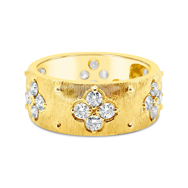 Yellow Gold Diamond Fashion Band