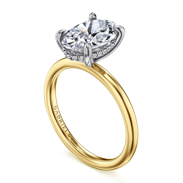 GABRIEL & CO "Classic" Engagement Ring