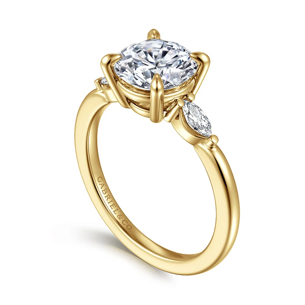 GABRIEL & CO "Classic" Engagement Ring