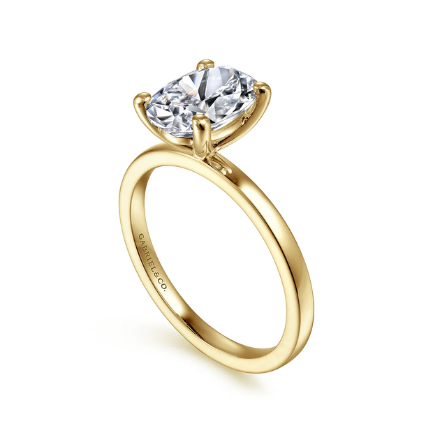 GABRIEL & CO "Classic" Engagement Ring