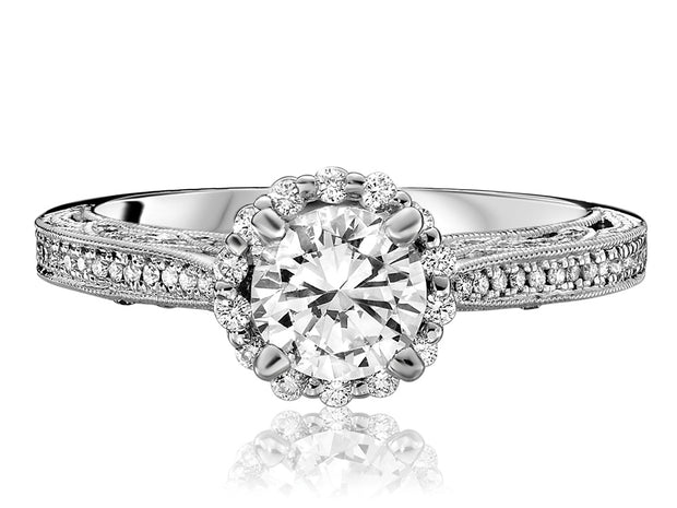 Scott Kay Halo Engagement Ring