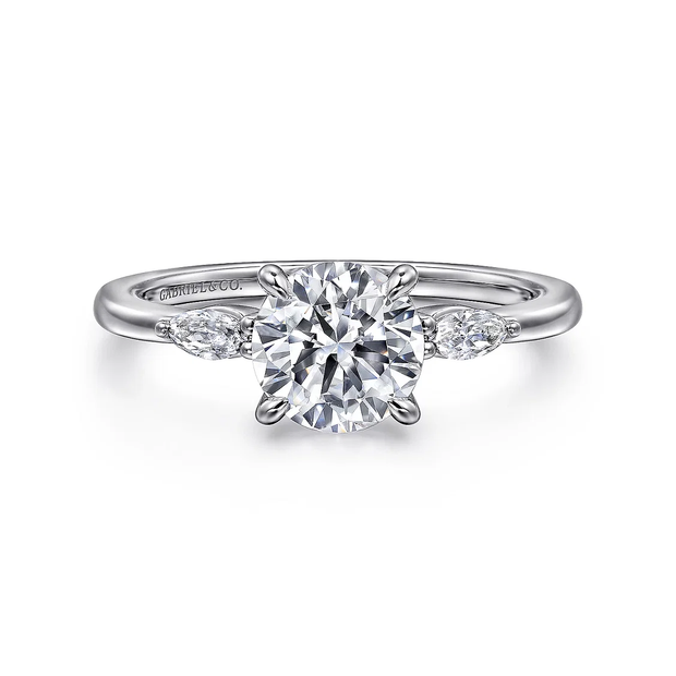 GABRIEL & CO "Classic" Engagement Ring