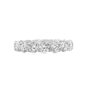 Lab Grown White Gold Diamond Eternity Band