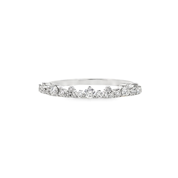 White Gold Diamond Wedding Band