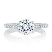 A. JAFFE Diamond Engagement Ring