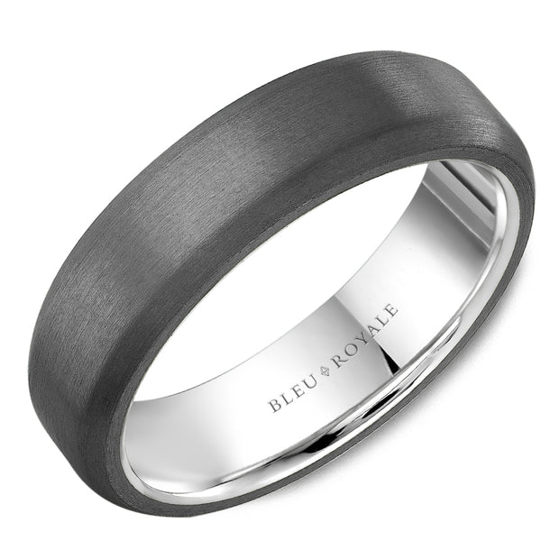 Bleu Royale "Tantalum" Men's Wedding Band