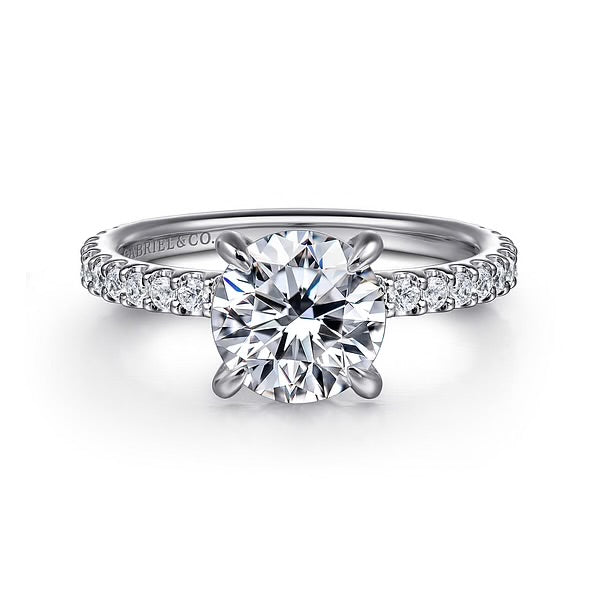 GABRIEL & CO "Contemporary" Engagement Ring