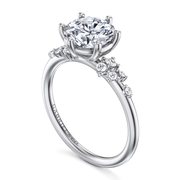 GABRIEL & CO "Starlight" Engagement Ring