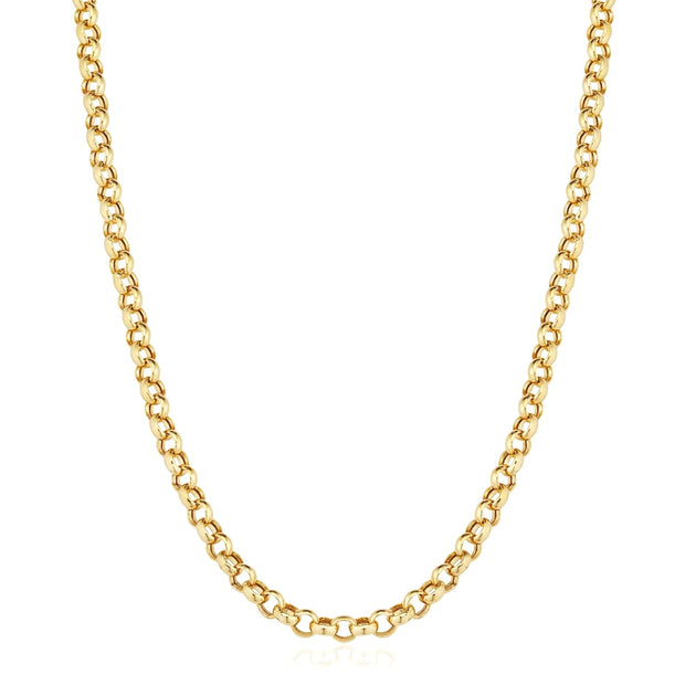 Yellow Gold Rolo Chain