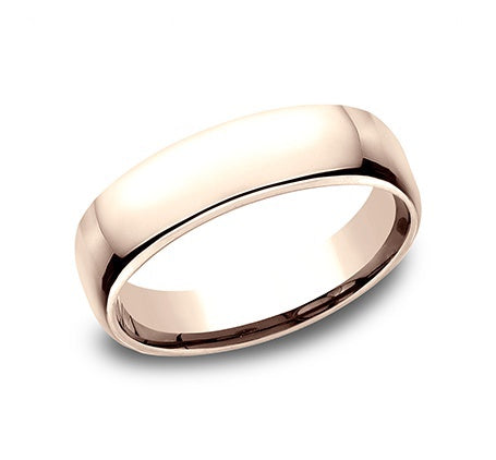 Benchmark Rose Gold Wedding Band