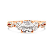 Scott Kay "Namaste" Three Stone Engagement Ring