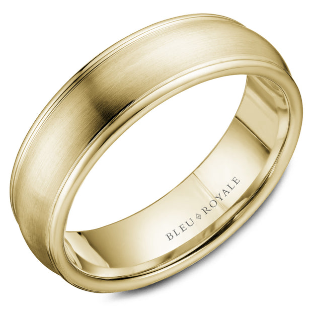 Bleu Royale "Legacy" Men's Wedding Band