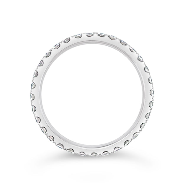 White Gold Diamond Eternity Band