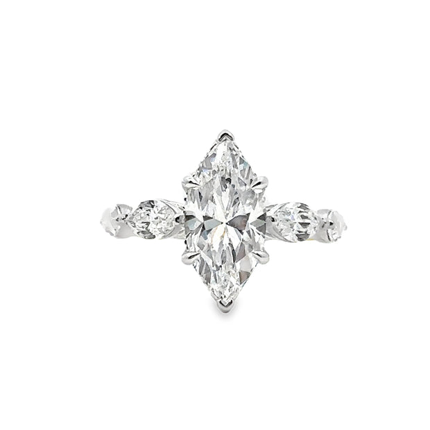 A. JAFFE Diamond Engagement Ring