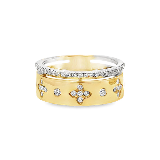 Yellow Gold Diamond Fashion Band