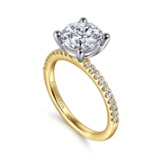 GABRIEL & CO "Classic" Engagement Ring