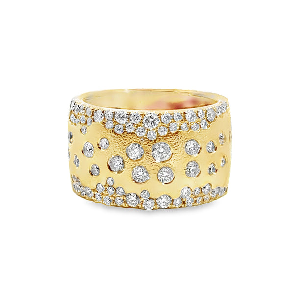 Yellow Gold Diamond Fashion Band