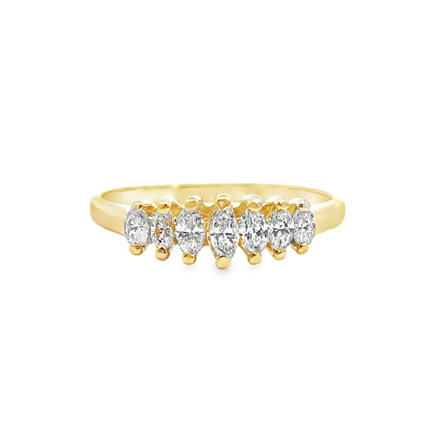 Yellow Gold Diamond Wedding Band