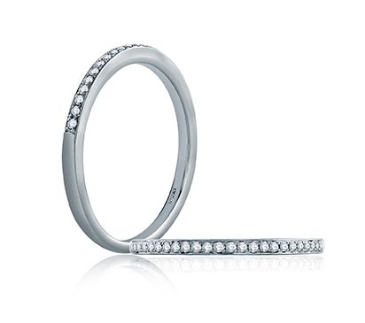 A. JAFFE Diamond Wedding Band