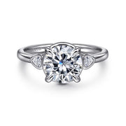 GABRIEL & CO "Contemporary" Engagement Ring