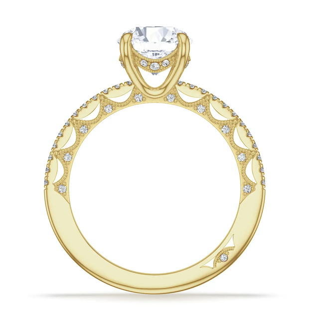 Tacori "Lunetta Crescent" Engagement Ring