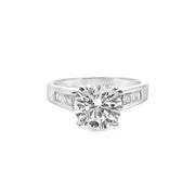 Lab Grown Platinum Diamond Engagement Ring