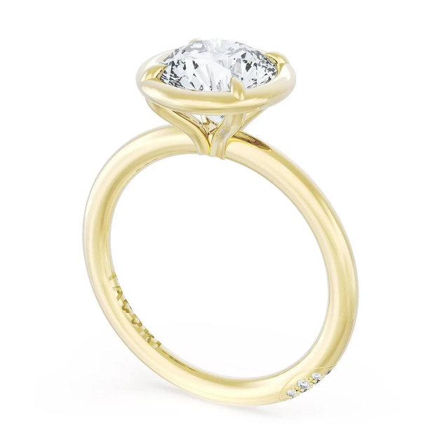 Tacori "Founder's Crescent" Engagement Ring