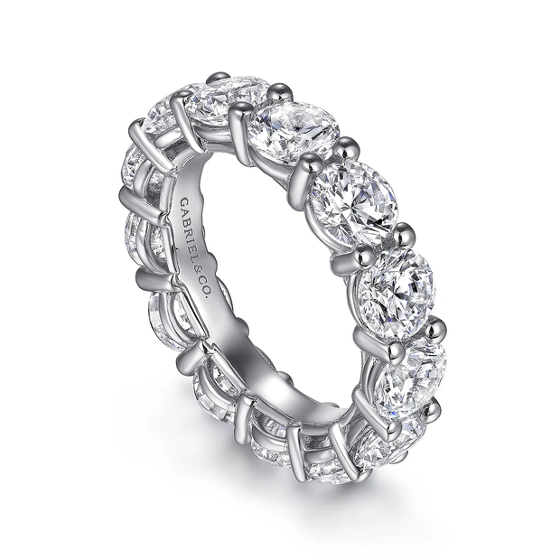 GABRIEL & CO "Contemporary" Eternity Band