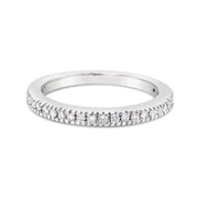 White Gold Diamond Wedding Band