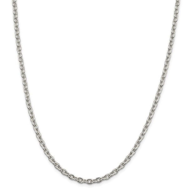 White Gold Cable Chain