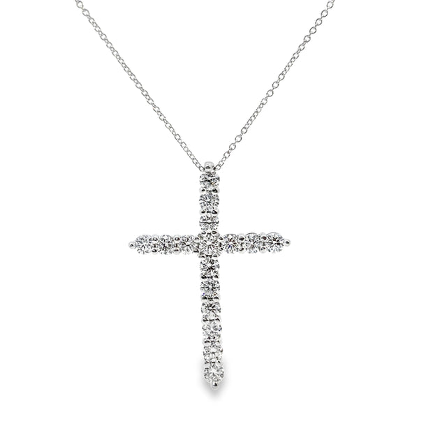 Forevermark 1.72 Cttw. Yellow Gold Diamond Cross Pendant