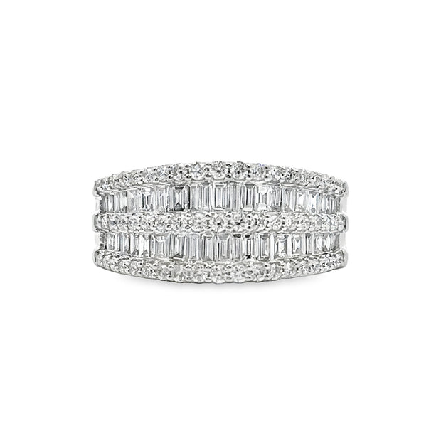 White Gold Diamond Fashion Band